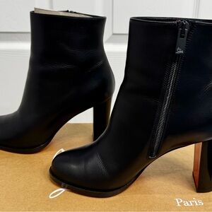 Christian Louboutin Black Heeled Boots
